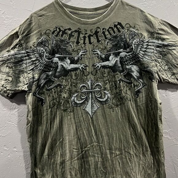 Affliction Other - 🔥🔥 Y2K AFFLICTION Andrei Arlovski Signature Series 2XL Tee - EXCELLENT Conditi